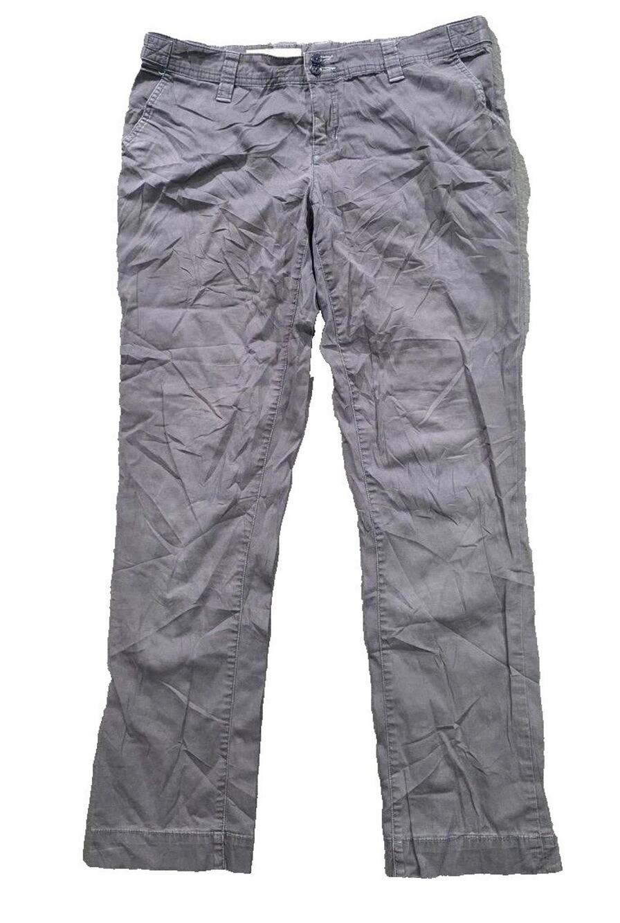 Pilcro Anthropologie Pants 29 Gray Slim Leg Zipper Ankle A009531
